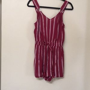 Derek Heart Romper Small